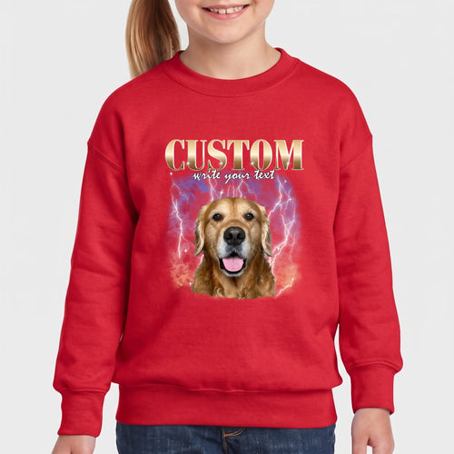 Children's Front Side - Sweatshirt Black