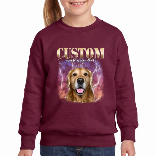 Children's Front Side - Sweatshirt Black