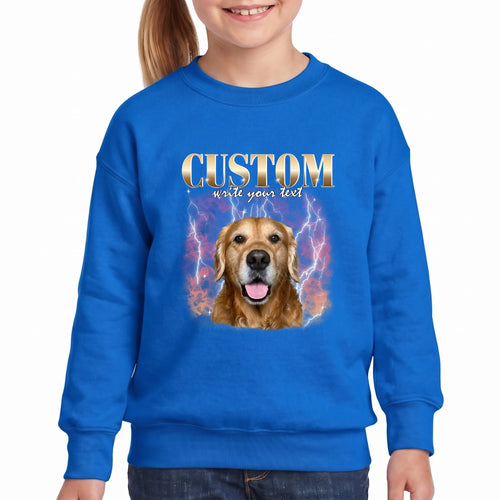 Children's Front Side - Sweatshirt Black