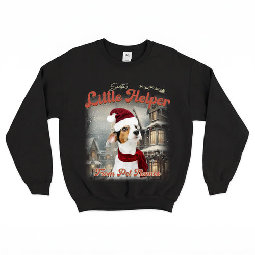 Black flat sweatshirt