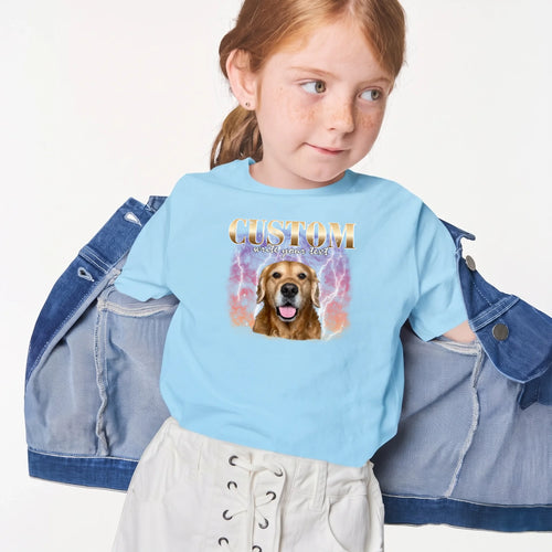 Girl Lifestyle Mock Up - Light Blue