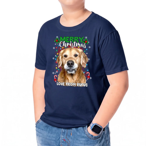 Lifestyle Youth TShirt Mock Up - Light Blue