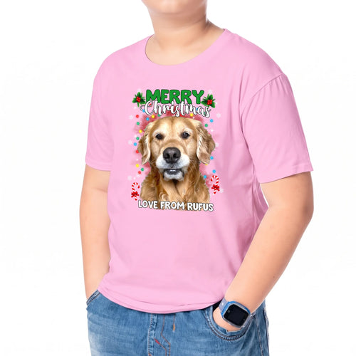 Lifestyle Youth TShirt Mock Up - Light Pink