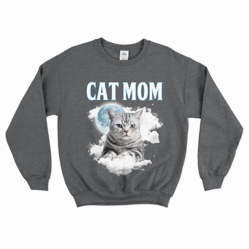 Front Side - Sweatshirt - Charcoal Heather #3A3A38 1080P