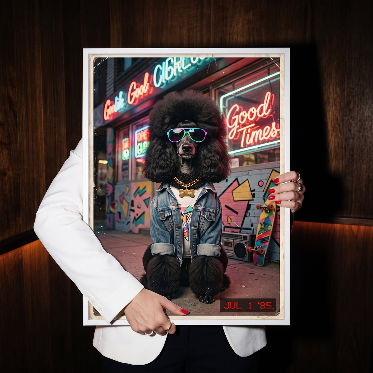 80s Retro Portrait