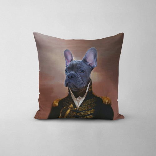 Crown and Paw - Throw Pillow The General - Custom Throw Pillow