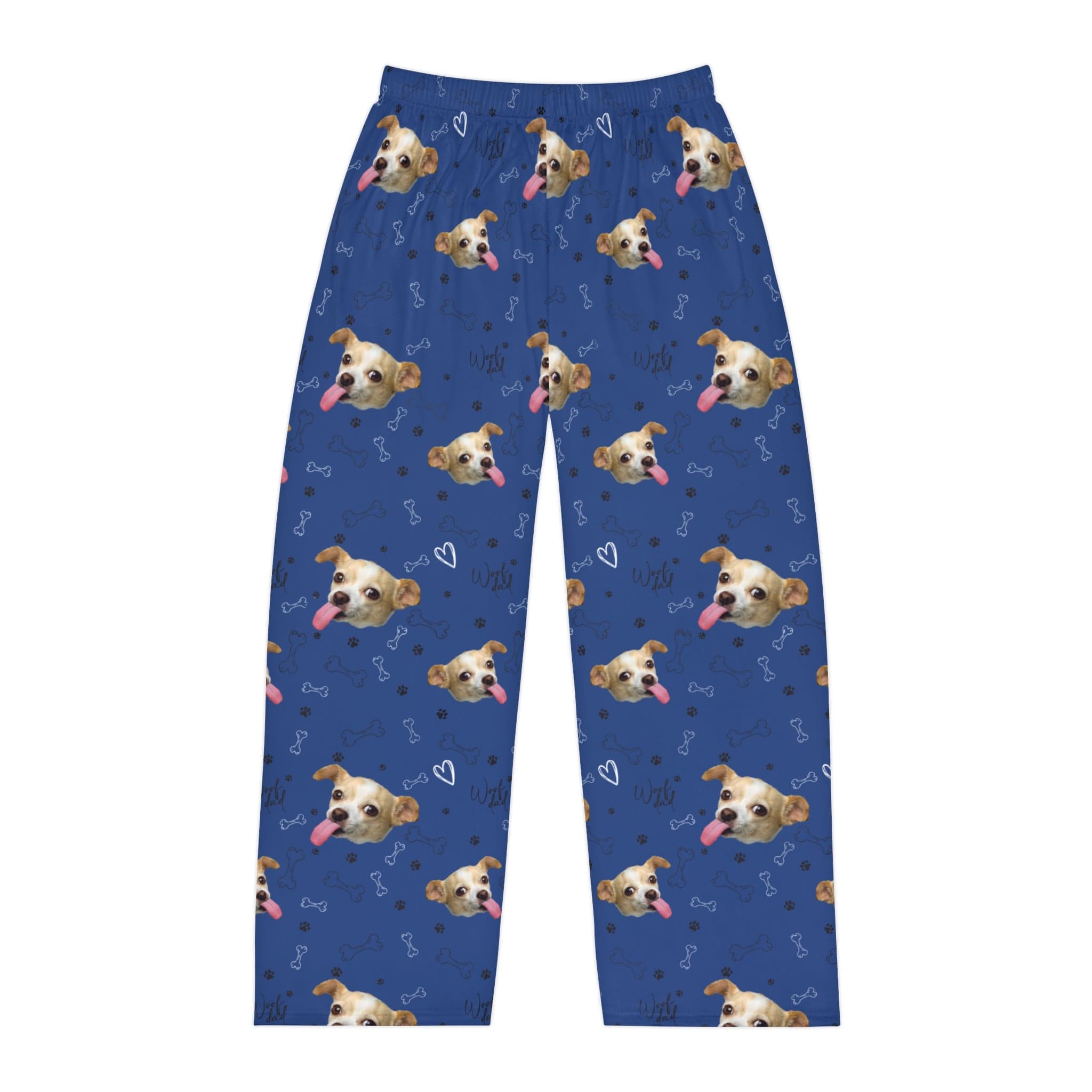 Custom Pet Face Mens Pajama Pants
