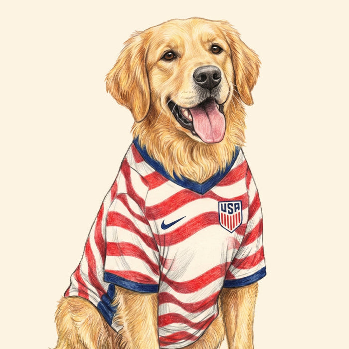 World Cup 2026 Pet Portrait