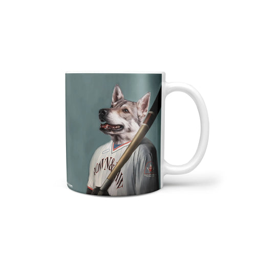 Crown and Paw - Mug The Baseball Player - Custom Mug 11oz