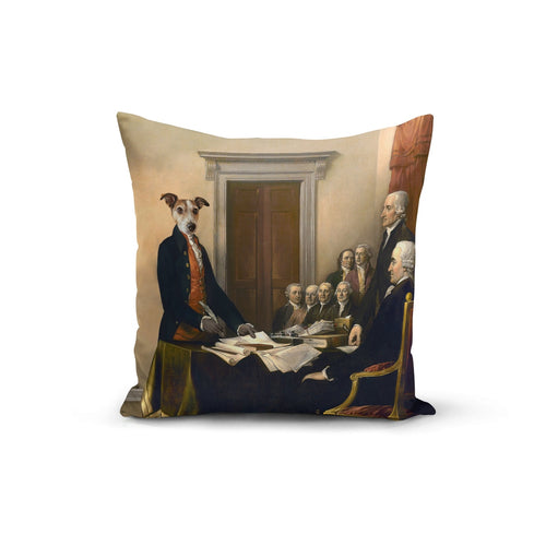 Crown and Paw - Throw Pillow The Birth of a Nation - Custom Throw Pillow