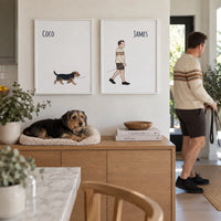 Dog Walk Pet Portrait