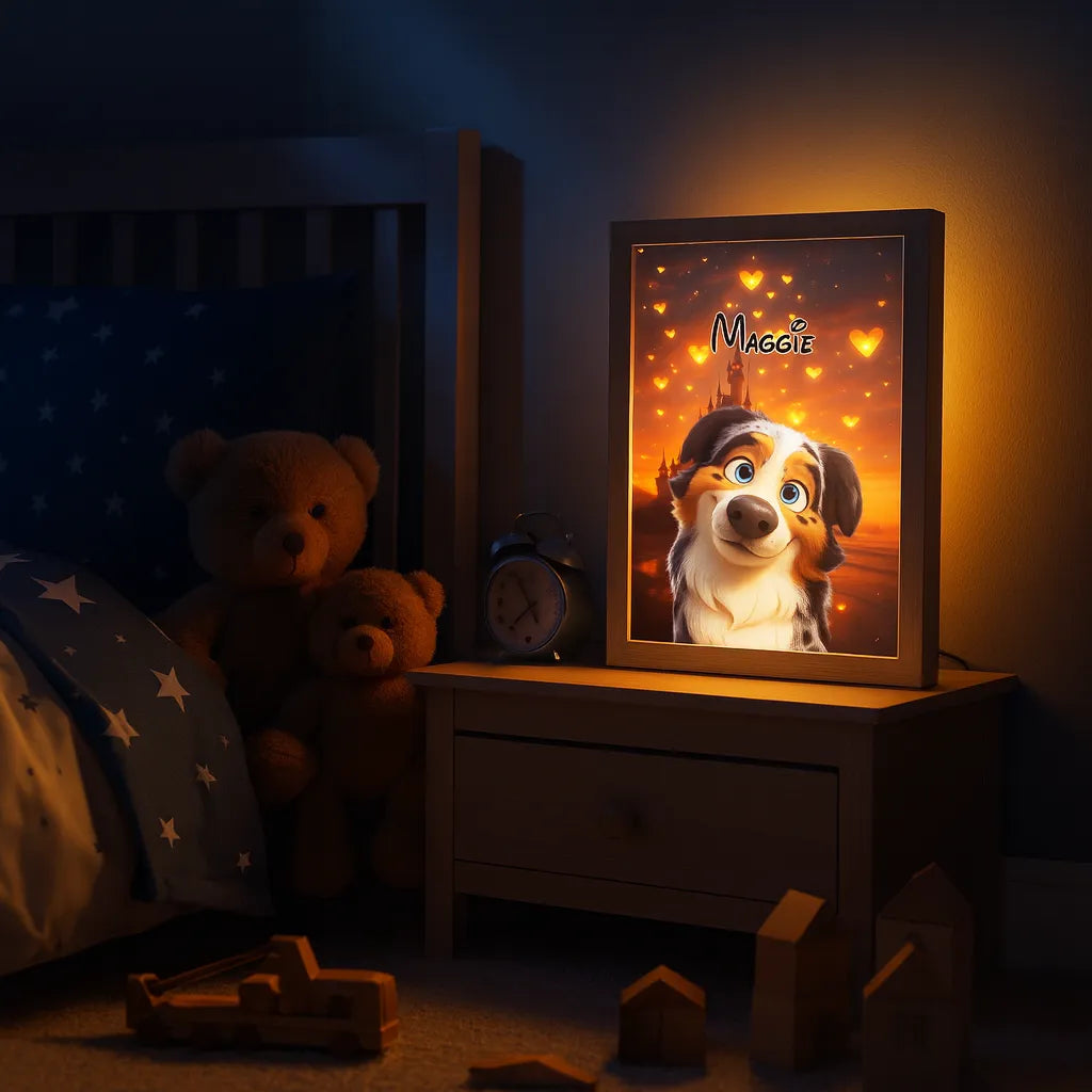 Magical Pet Portrait LED Night Light
