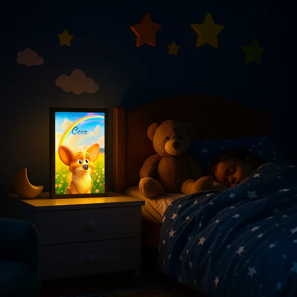 Magical Pet Portrait LED Night Light