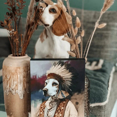 The Chief - Custom Pet Canvas