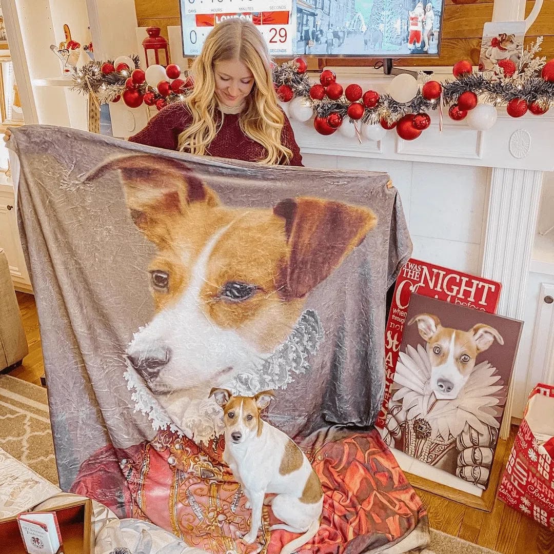 Crown and Paw - Poster The Red Rose - Custom Pet Poster