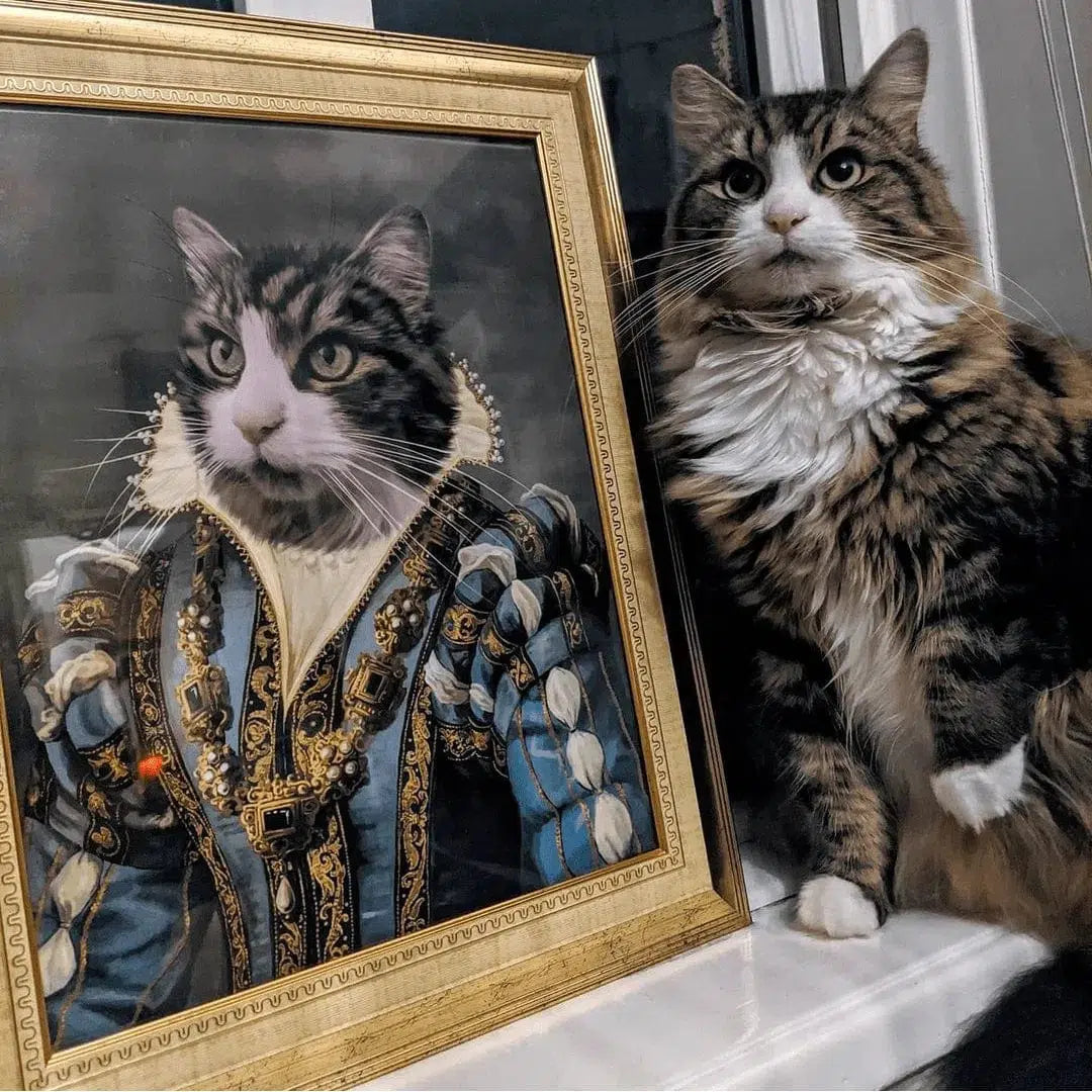 The Sapphire Queen - Custom Pet Poster