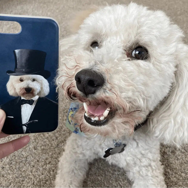The Gentleman - Custom Pet Phone Case
