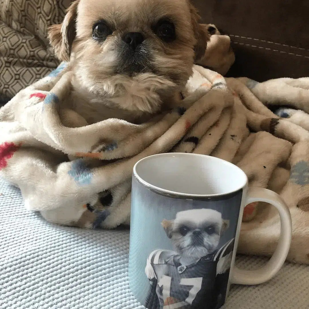 The Football Player - Custom Mug