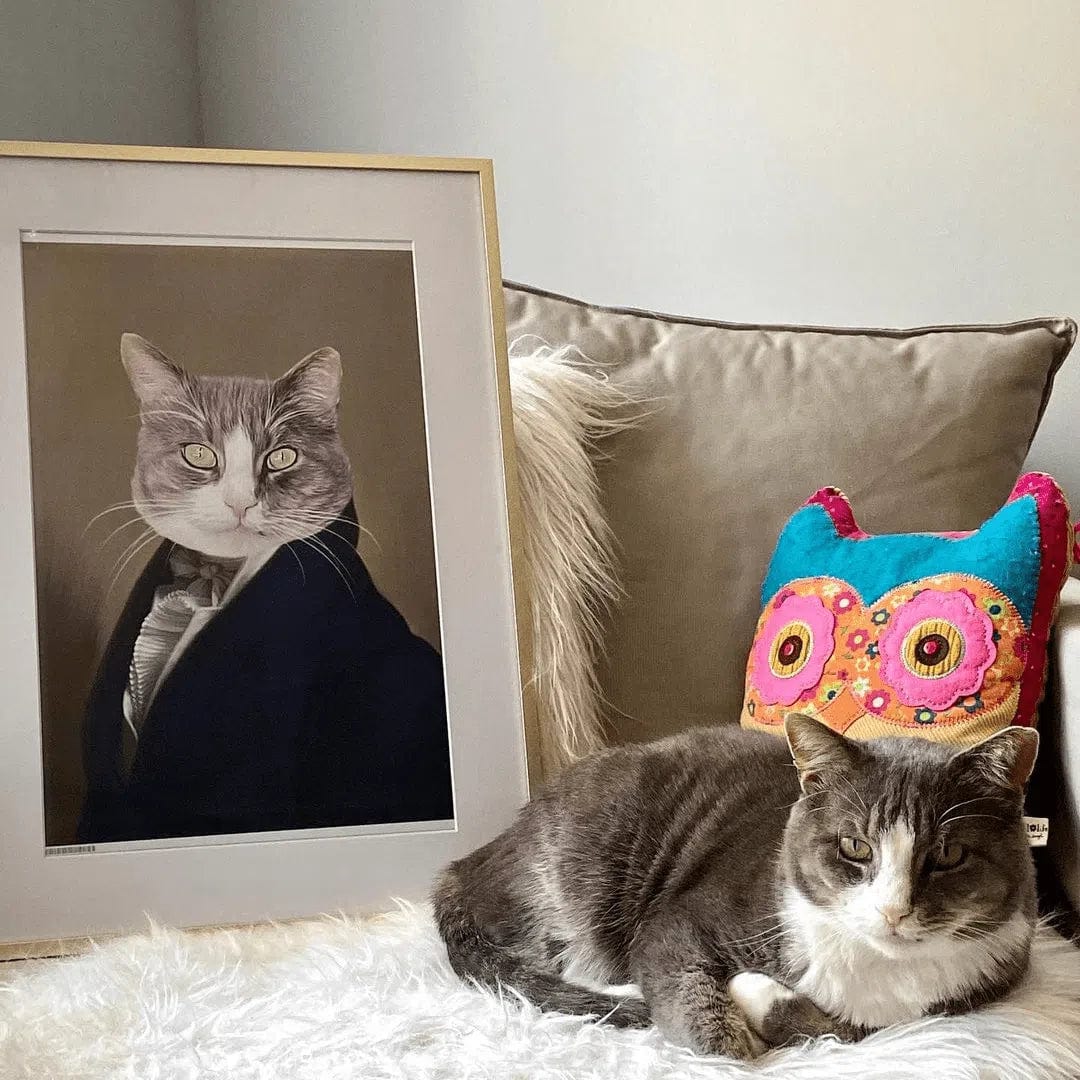 Crown and Paw - Poster The Ambassador - Custom Pet Poster