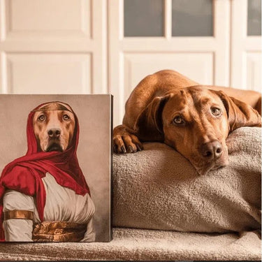 The Persian Princess - Custom Pet Canvas