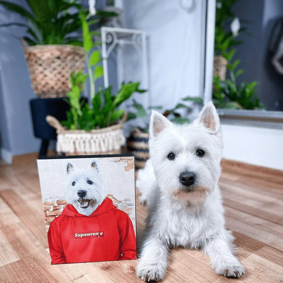 Crown and Paw - Canvas The Hypebeast - Custom Pet Canvas