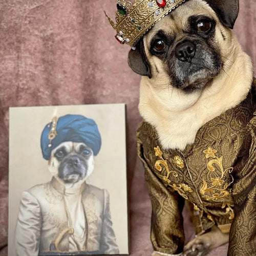The Persian Prince - Custom Pet Canvas