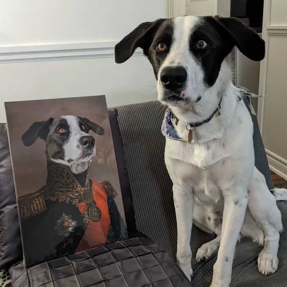 The Major - Custom Pet Canvas
