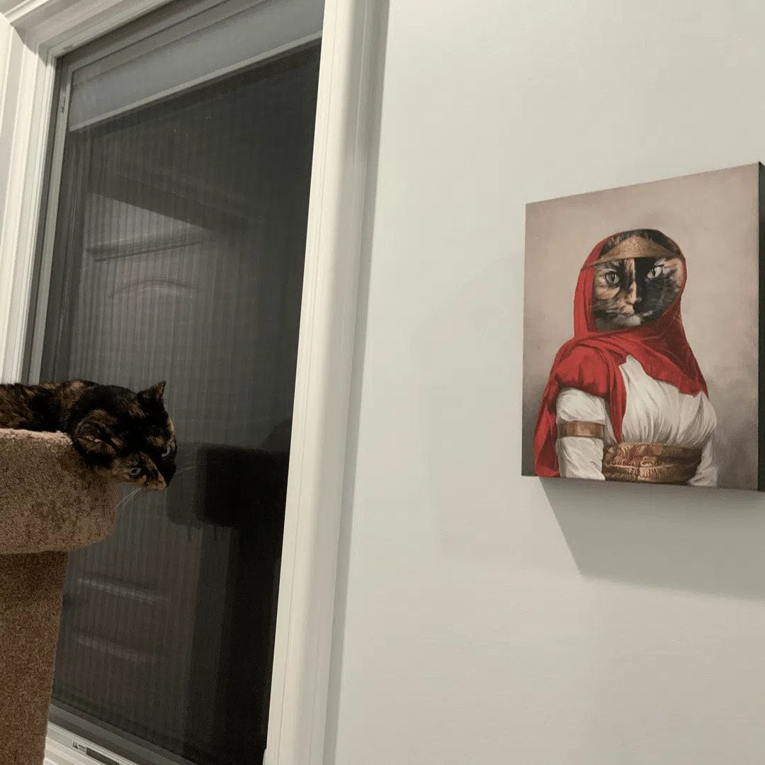 The Persian Princess - Custom Pet Canvas