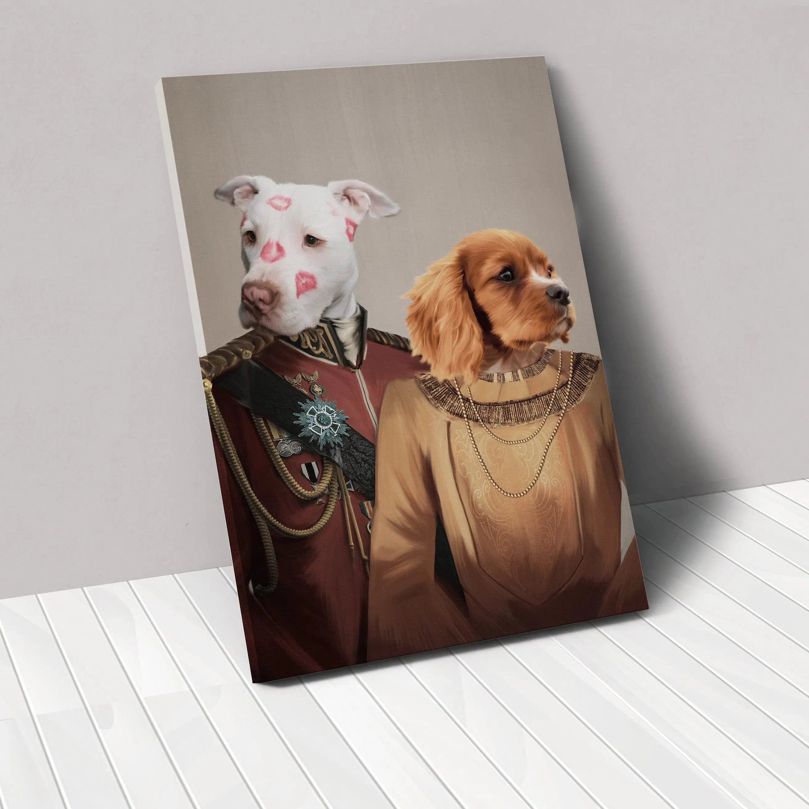 The Lord And Lady - Custom Pet Canvas