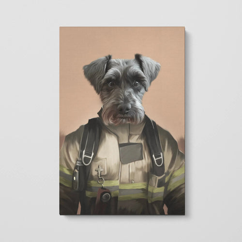 Crown and Paw - Canvas The Pilot - Custom Pet Canvas