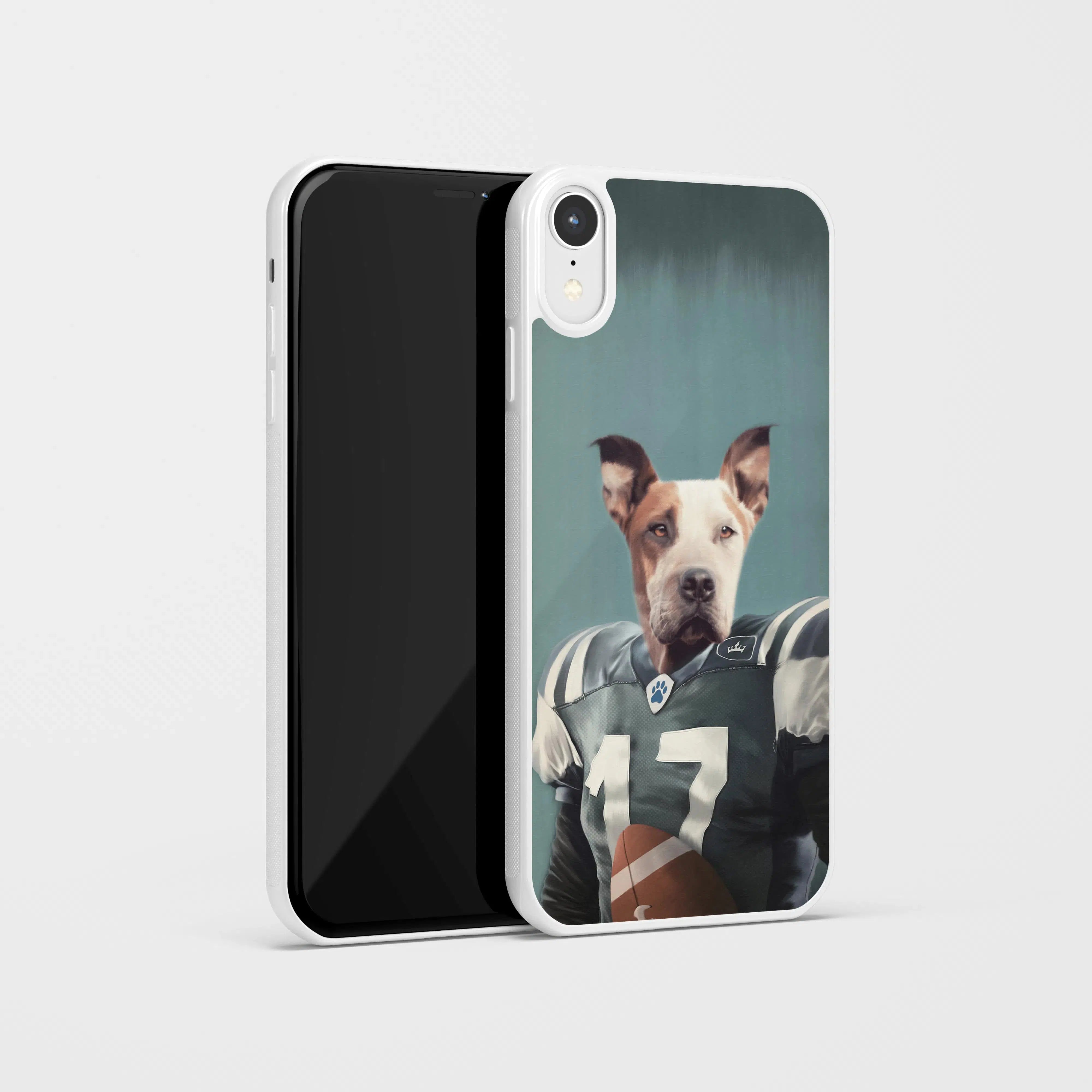 The Football Player - Custom Pet Phone Case
