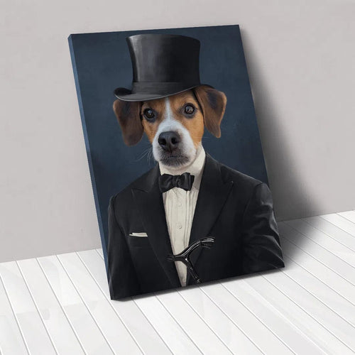 Crown and Paw - Canvas The Gentleman - Custom Pet Canvas