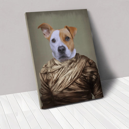 Crown and Paw - Canvas The Mummy - Custom Pet Canvas