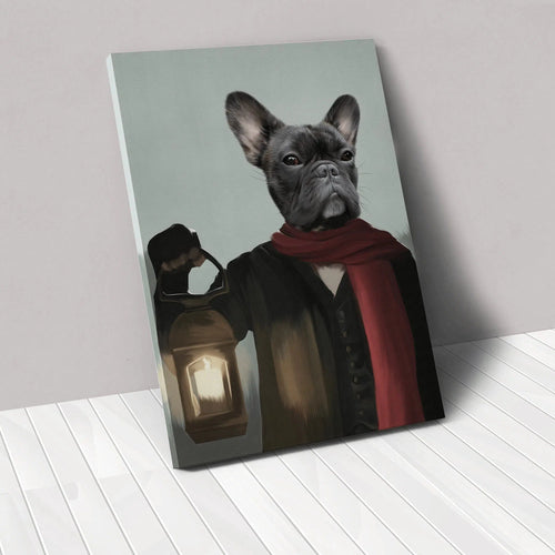Crown and Paw - Canvas The Pauper - Custom Pet Canvas