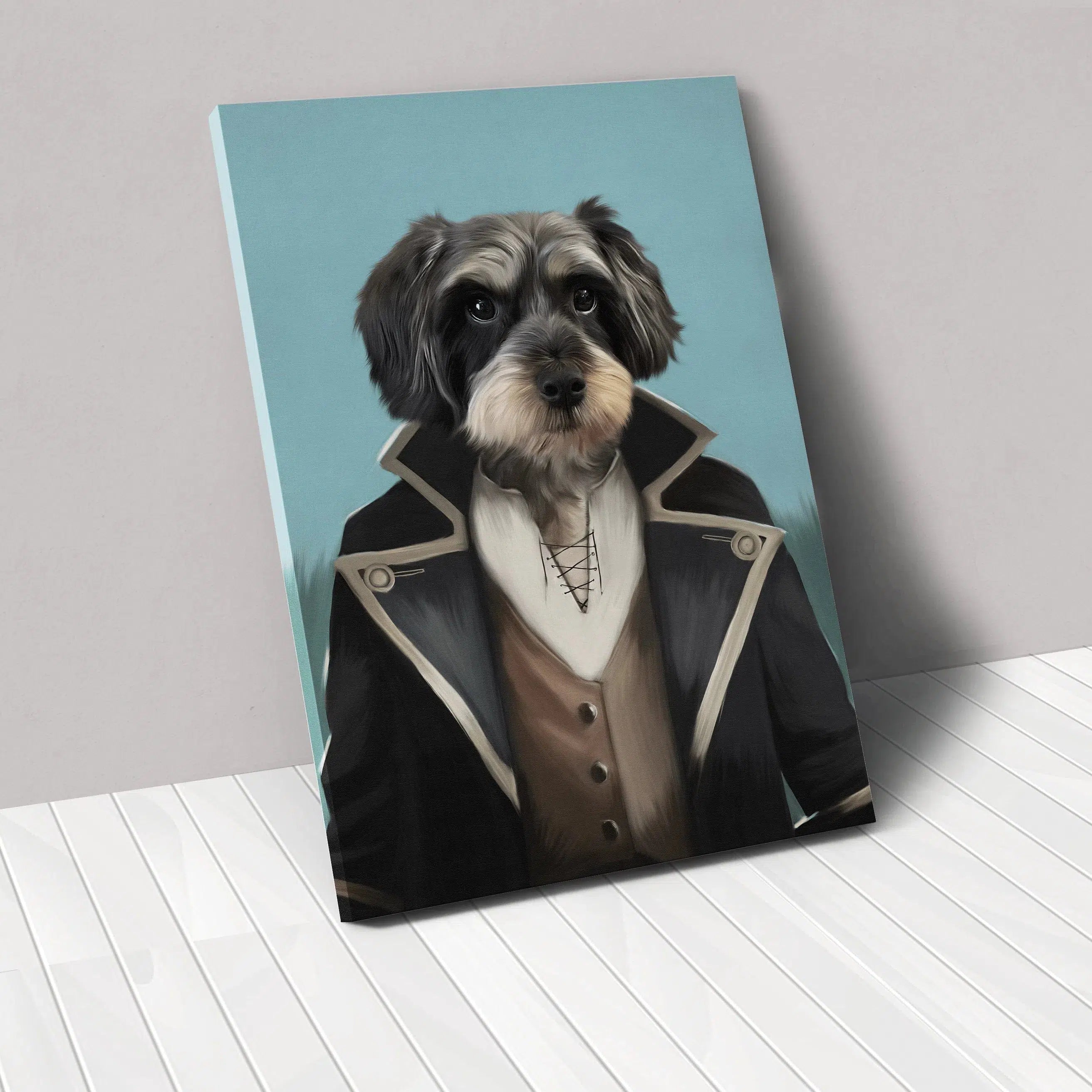 The Pirate - Custom Pet Canvas