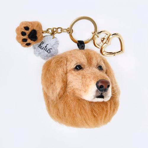 Handmade Pet Face Keychain From Photos