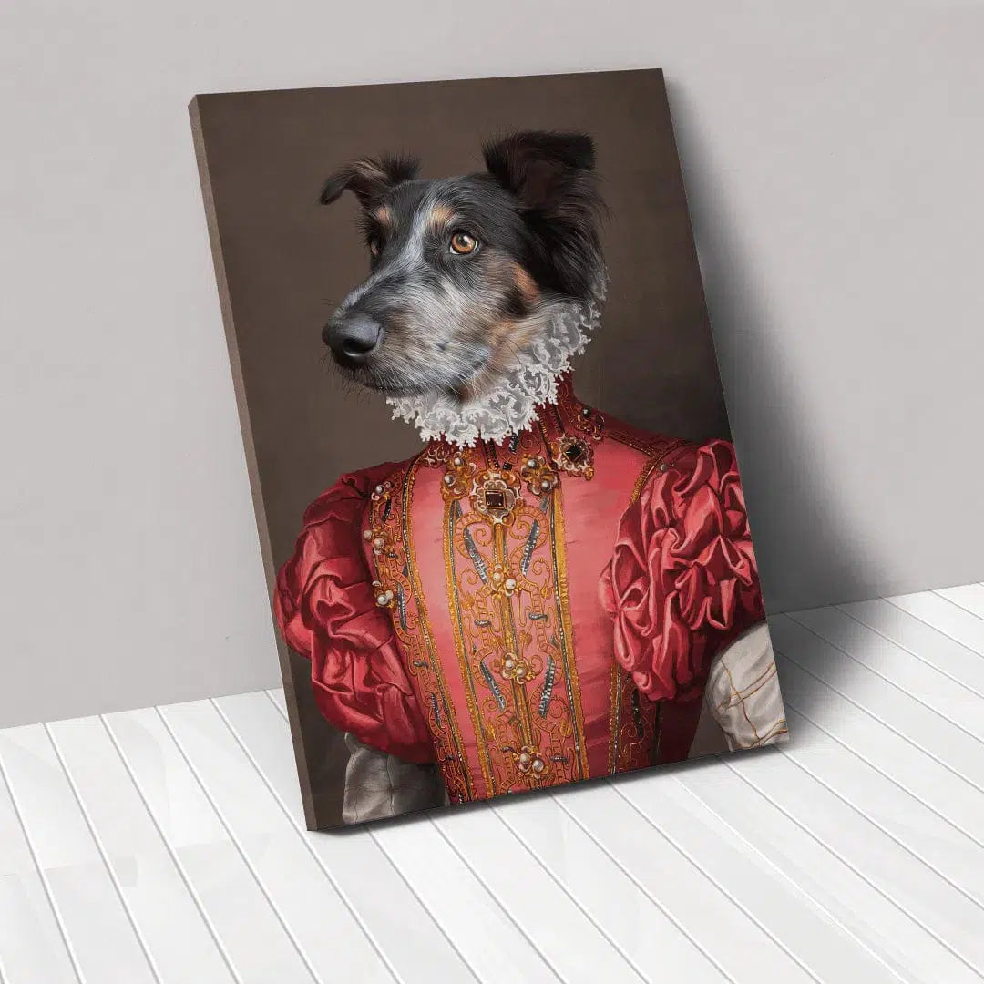 The Red Rose - Custom Pet Canvas