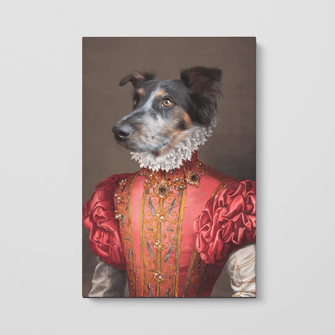 The Red Rose - Custom Pet Canvas