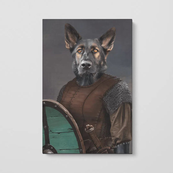 The Shieldmaiden - Custom Pet Canvas