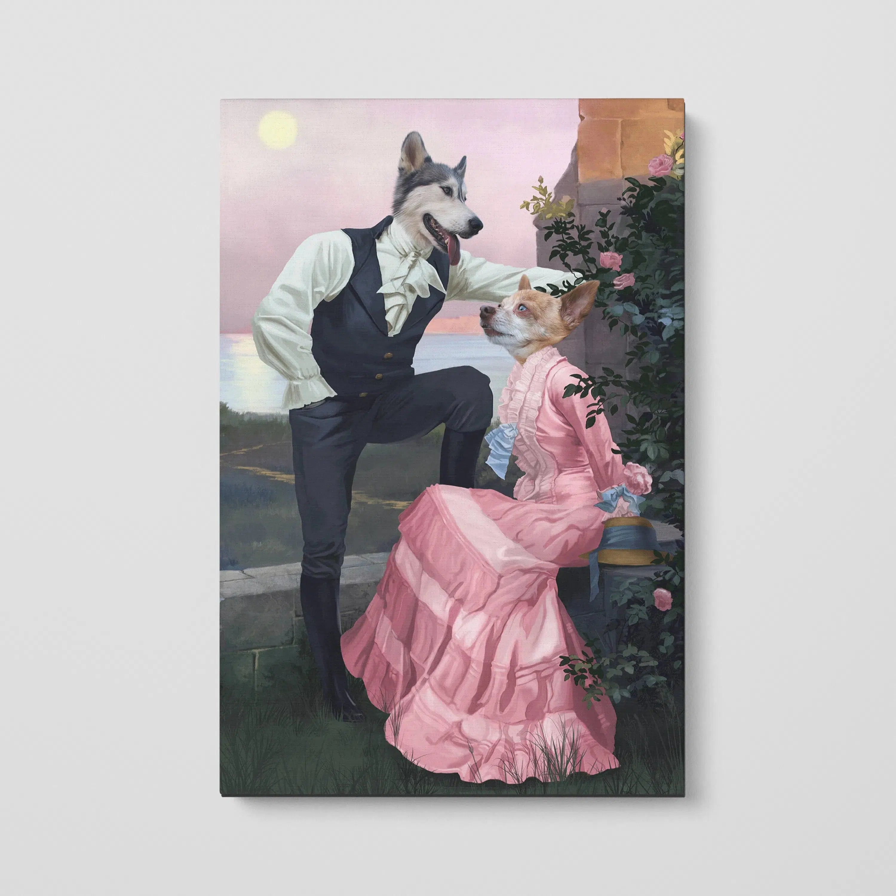 Crown and Paw - Canvas The Smooth Talkers - Custom Pet Canvas