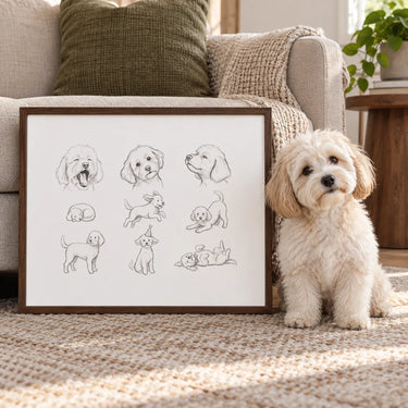 Pet Poses Sketch