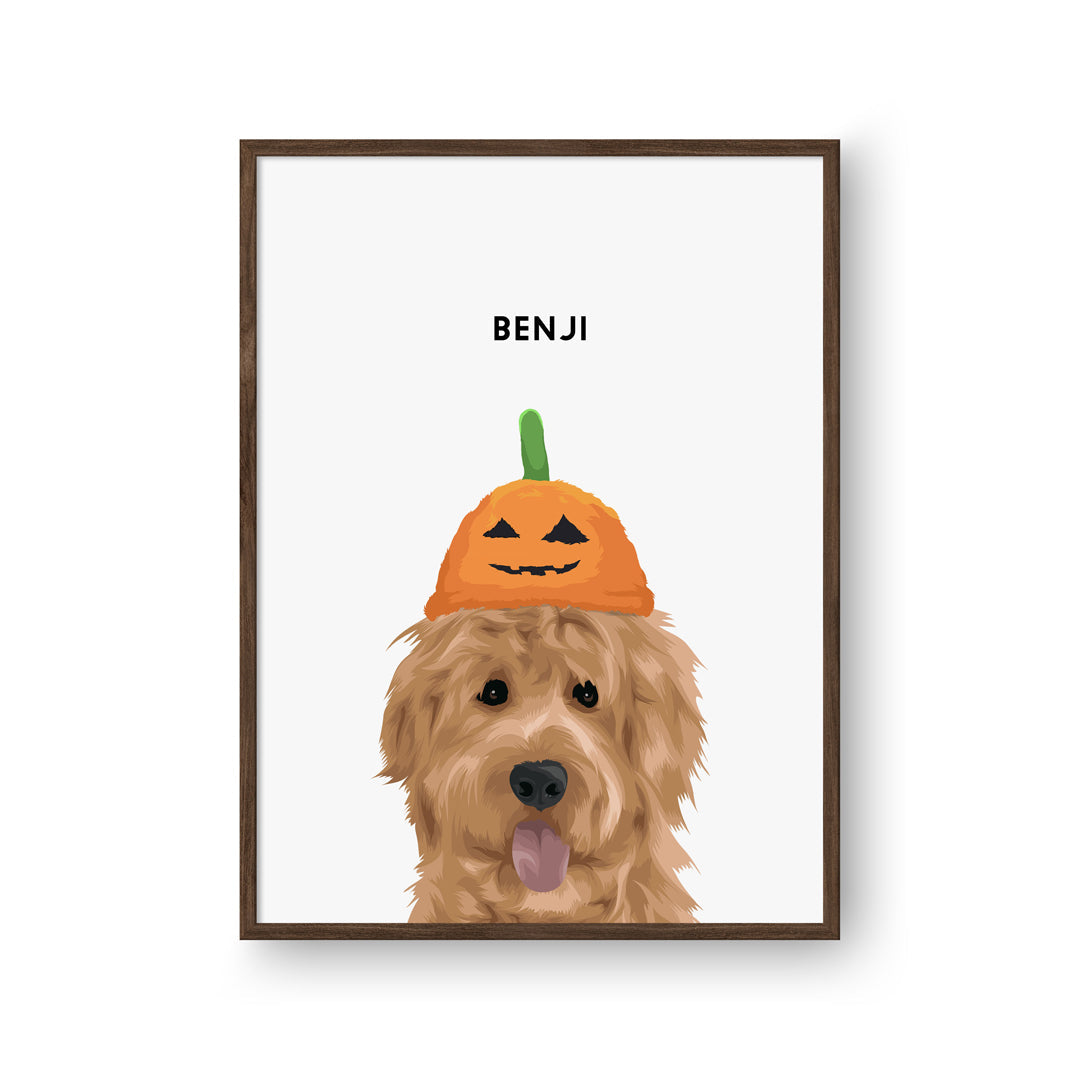 Halloween Pet Portrait - One Pet