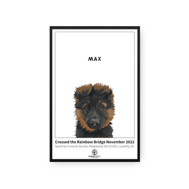 Humane Society International™ Modern Pet Portrait - One Pet