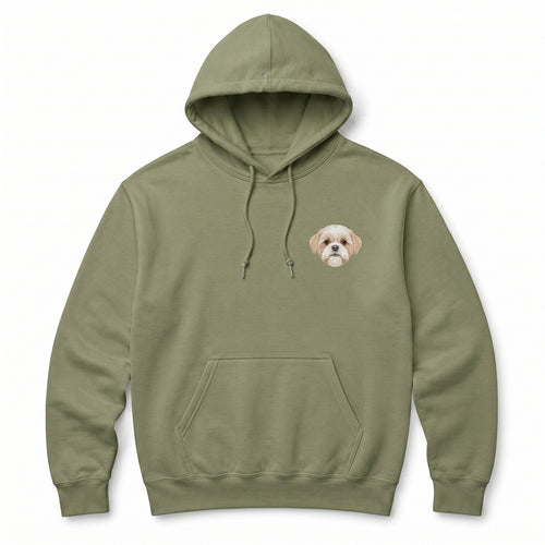Custom Embroidered Pet Face Hoodie