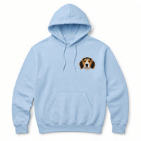 Custom Embroidered Pet Face Hoodie