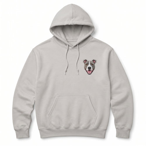 Custom Embroidered Pet Face Hoodie