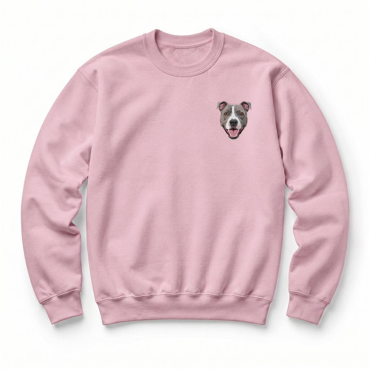 Custom Embroidered Pet Face Sweatshirt