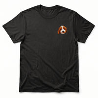 Custom Embroidered Pet Face Tee Shirt