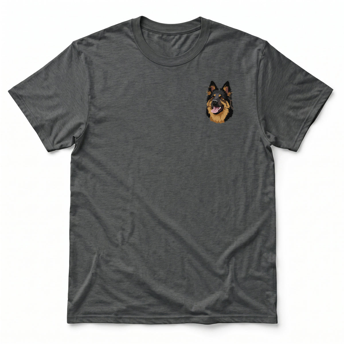 Custom Embroidered Pet Face Tee Shirt