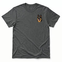 Custom Embroidered Pet Face Tee Shirt
